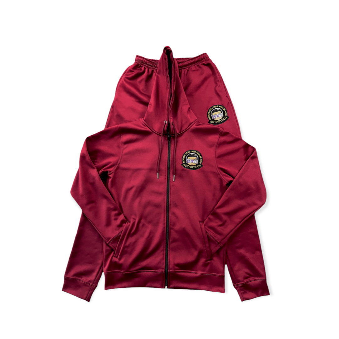 Astabyian Sweatsuit (Maroon)