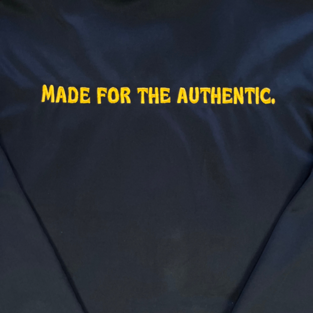 Black/Gold Astaby Polyester Fleece Hoodie